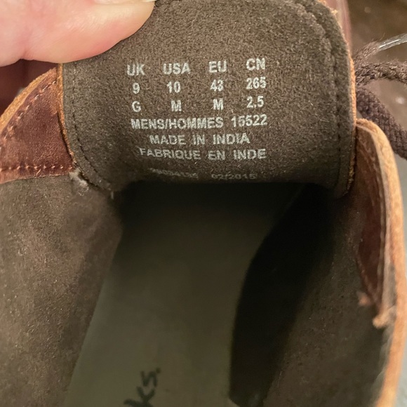 Clarks Leather Chukka Boots chocolate brown - Picture 2 of 4